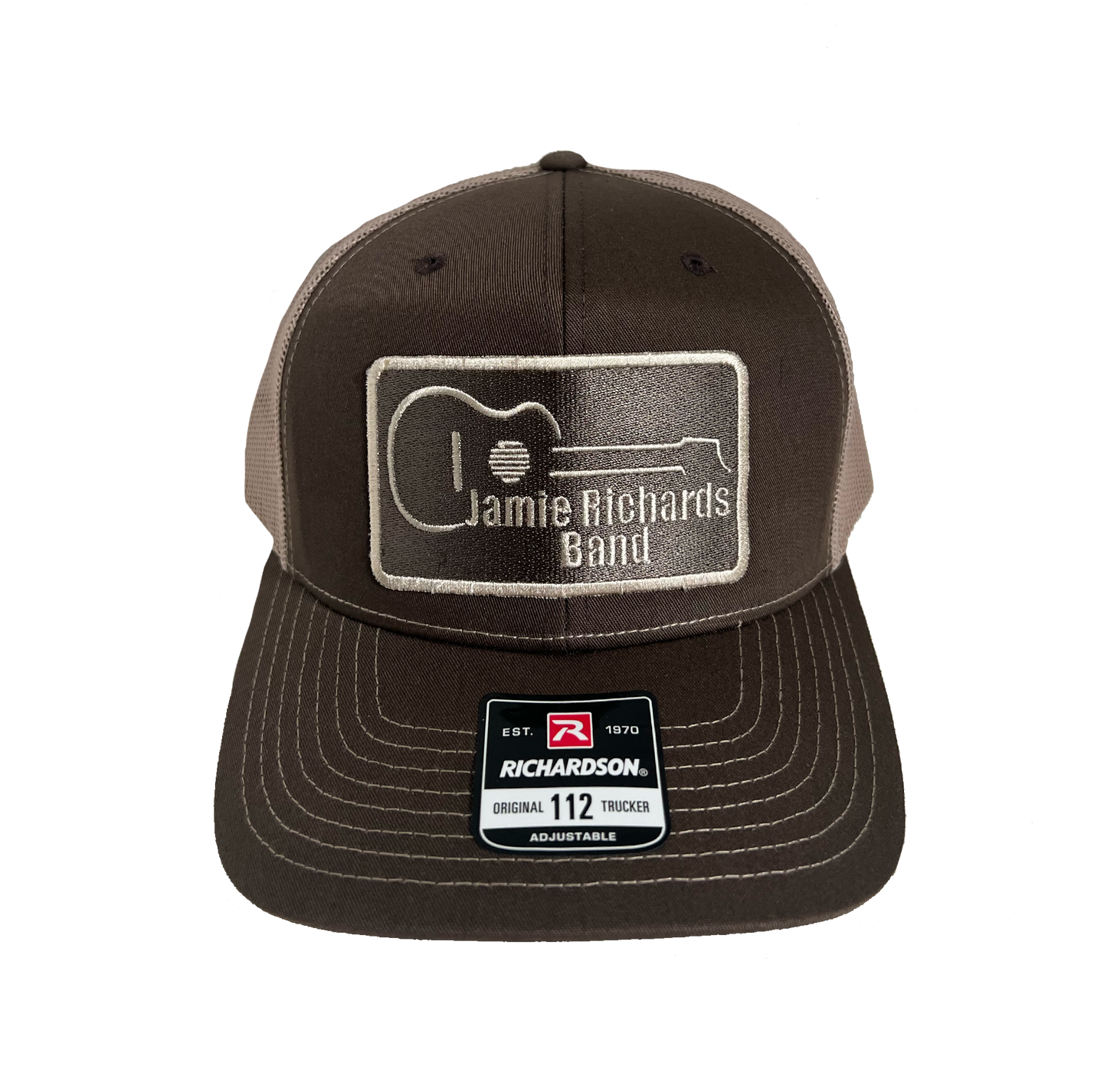 Jamie Richards Band Trucker Hat - Brown/Tan